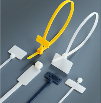 Brand Plate Type Cable Ties